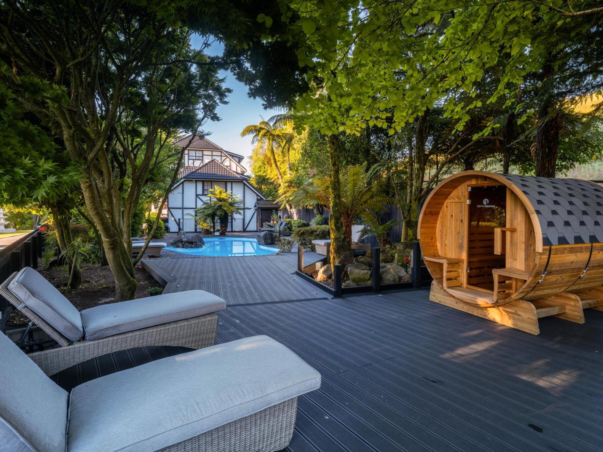Hana Lodge Rotorua Bagian luar foto