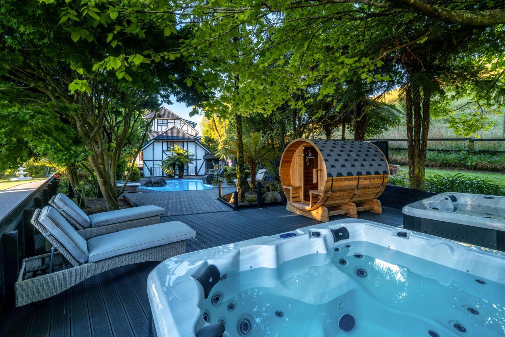 Hana Lodge Rotorua Bagian luar foto